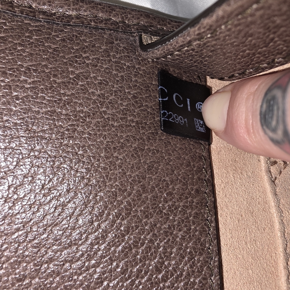 Gucci Rajah leather handbag - Picture 7 of 7